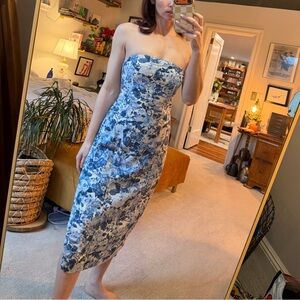 Abercrombie floral column dress